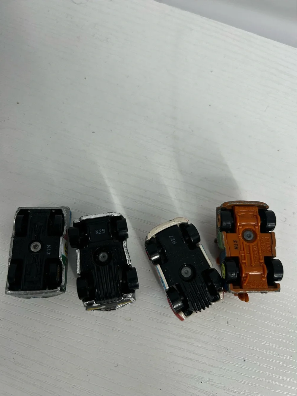 Mattel Disney Pixar Cars Mini Racers Die-Cast Set Lot of 4 Cars Mator and More